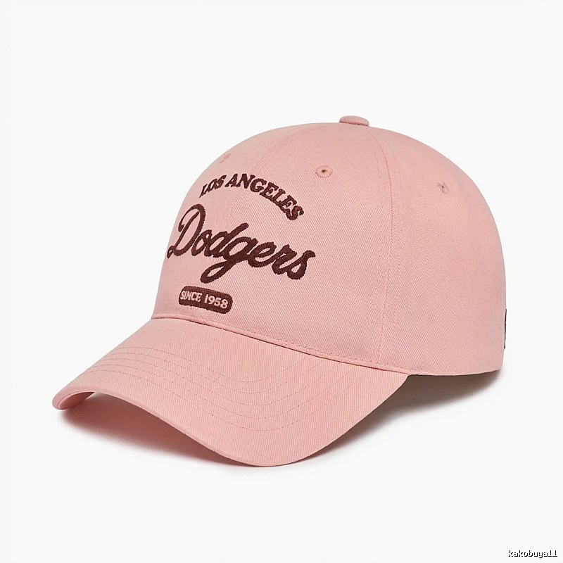 MLB Dodgers pink baseball cap