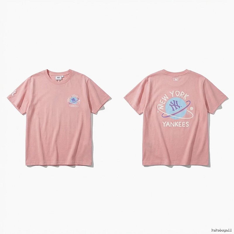 MLB Yankees pink T-shirts