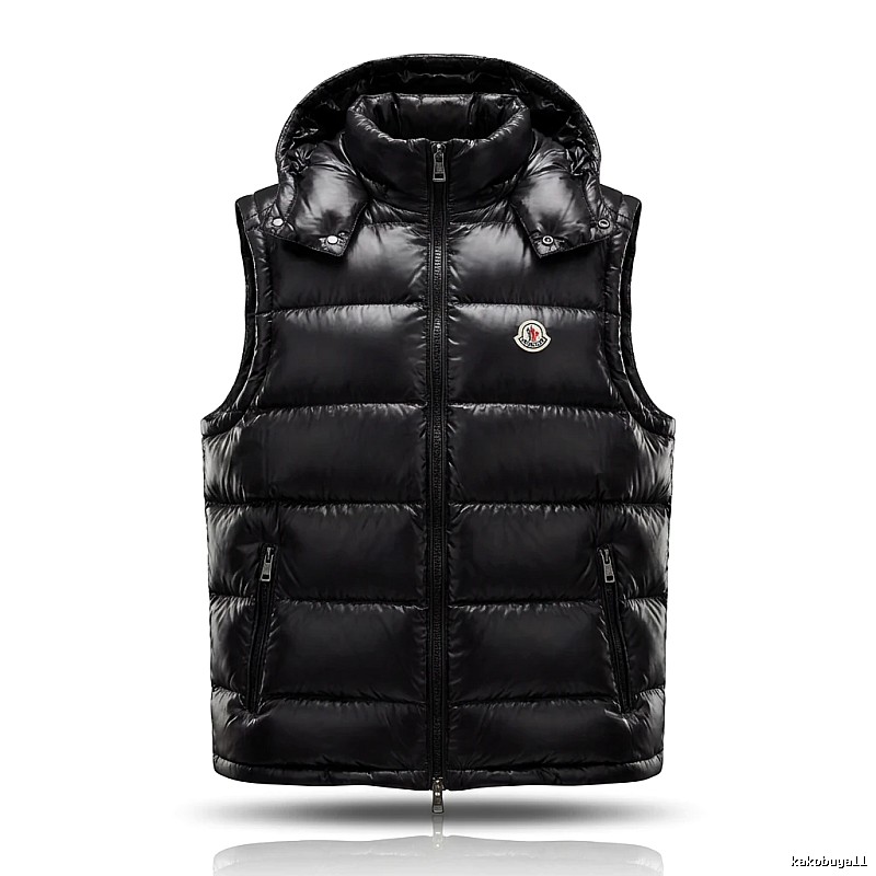 Moncler Black Trendy and Cool Down Vest