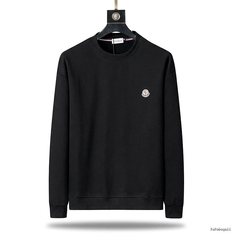 Moncler classic simple black sweatshirt