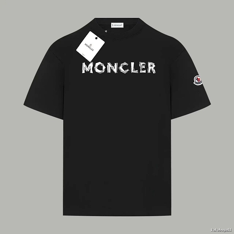 Moncler trendy and cool style black T-shirt