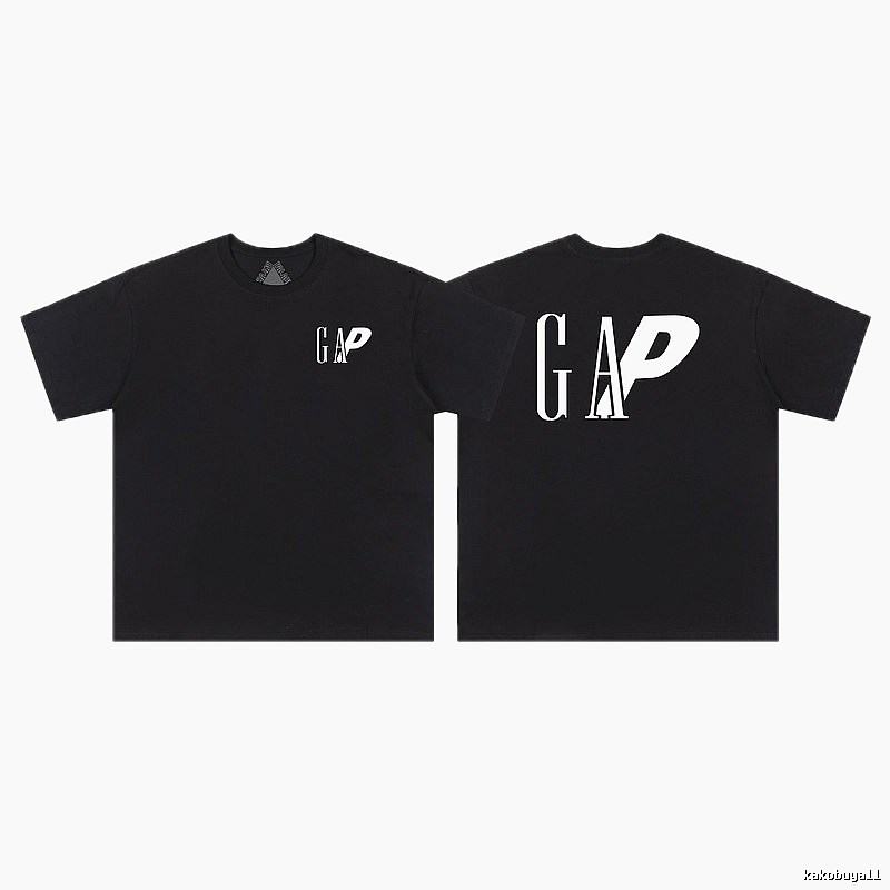 Palace x GAP Street Style Black T-Shirt