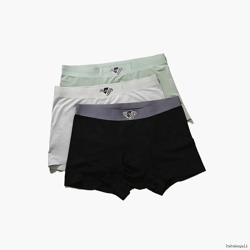 Prada minimalist style black/white/green underwear