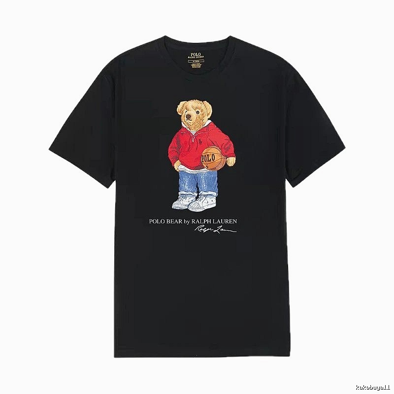 Ralph Lauren Bear Series Black T-shirt