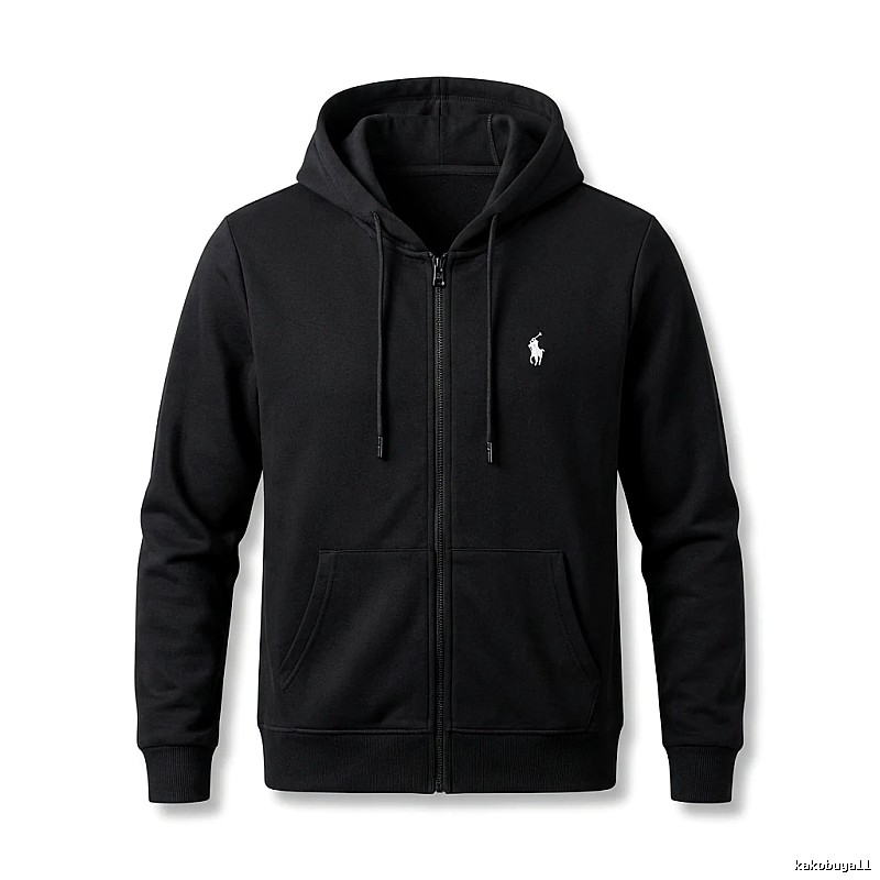 Ralph Lauren Black Label minimalist style hoodie