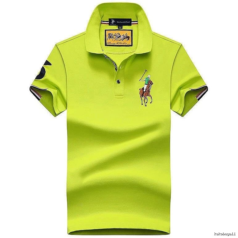 Ralph Lauren Casual Yellow polo shirt Bright Yellow Polo for Streetwear Looks