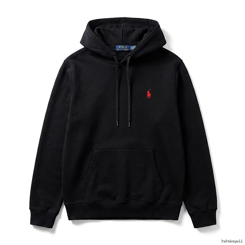 Ralph Lauren Polo hooded black sweatshirt