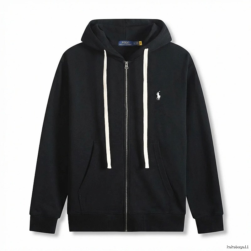 Ralph Lauren Polo Simple Black Hoodie