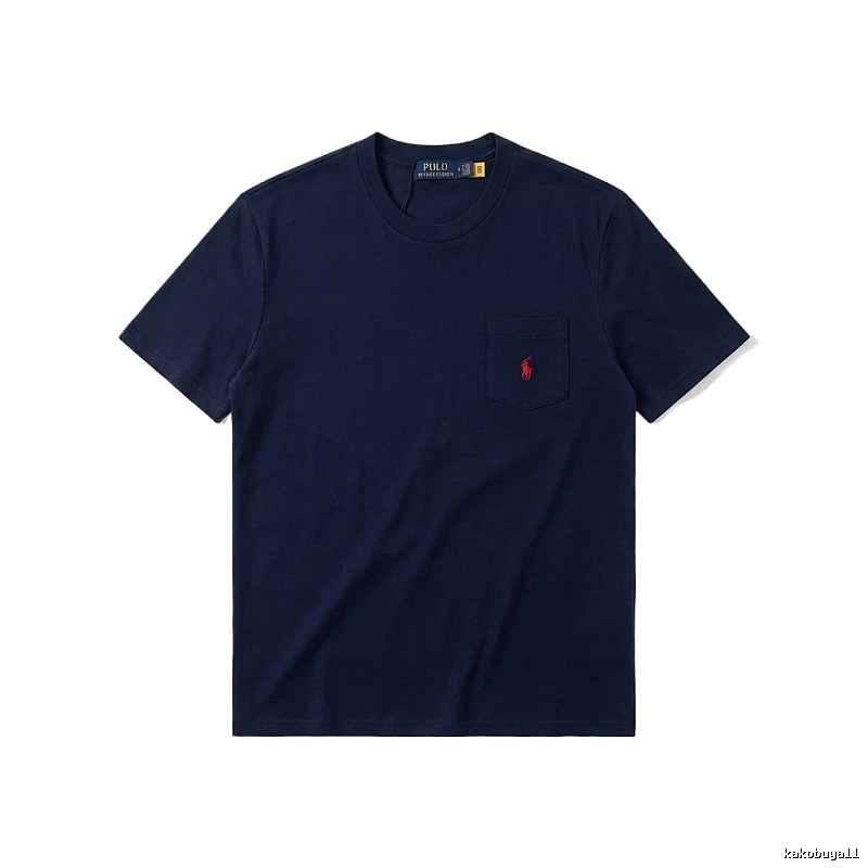 Ralph Lauren Polo simple navy blue T-shirt