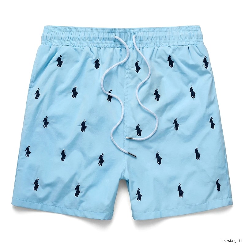 Ralph Lauren Polo style light blue shorts