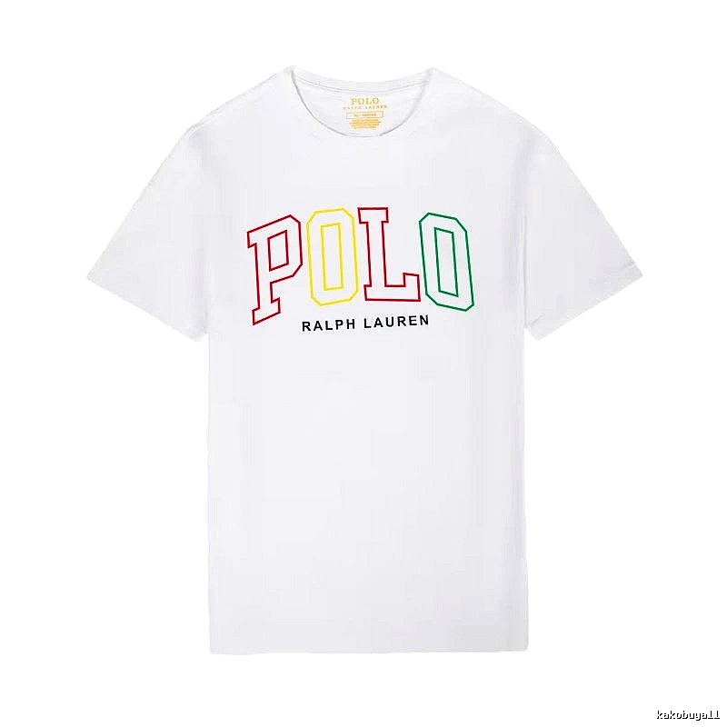Ralph Lauren Polo-style white T-shirt