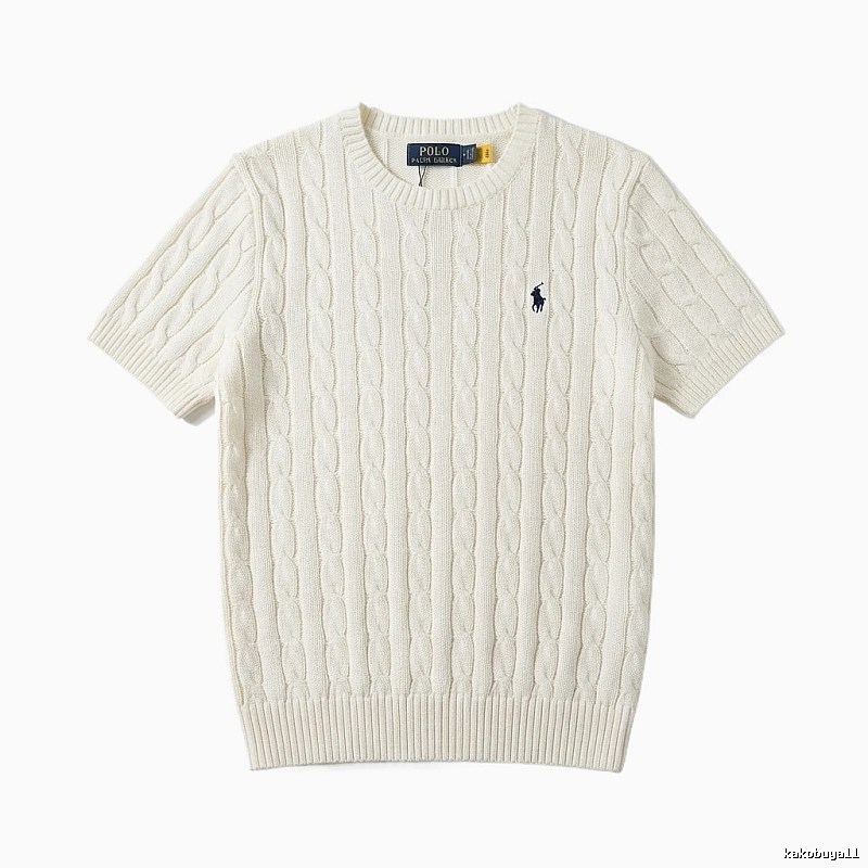 Ralph Lauren Polo White Knitted Sweater