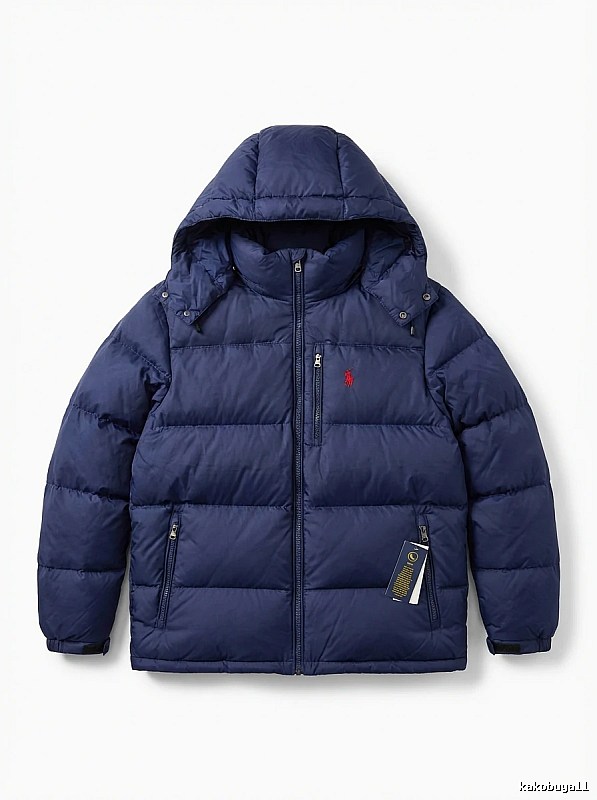 Ralph Lauren trendy brand blue down jacket