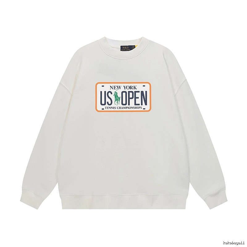 Ralph Lauren US OPEN White Sweatshirt