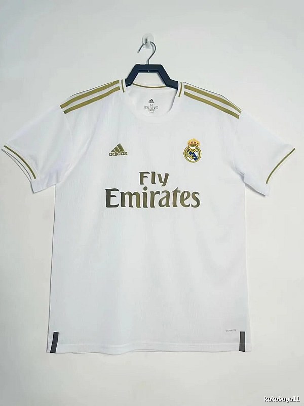 Real Madrid Resort Retro Teka soccer jersey White Retro Football with Premium Look