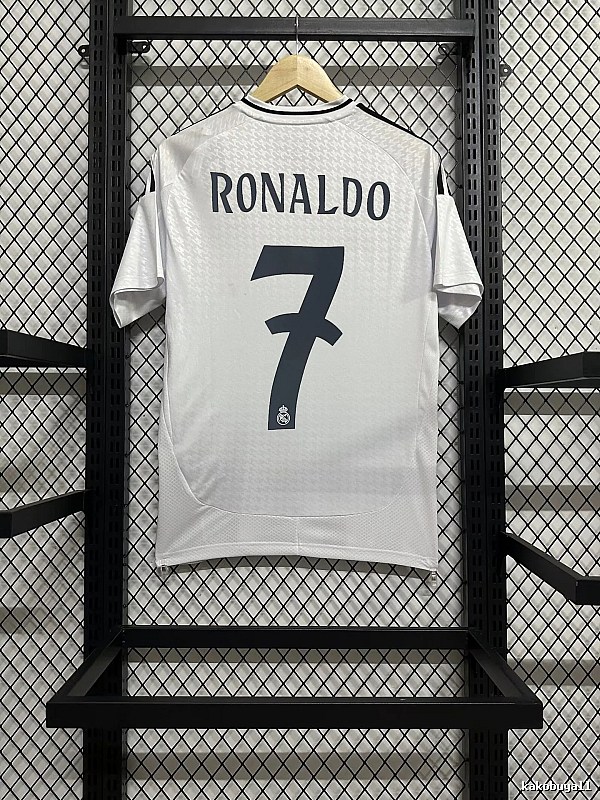 Real Madrid Streetwear Home soccer jersey White Real Madrid with Logo Accent Select Edition