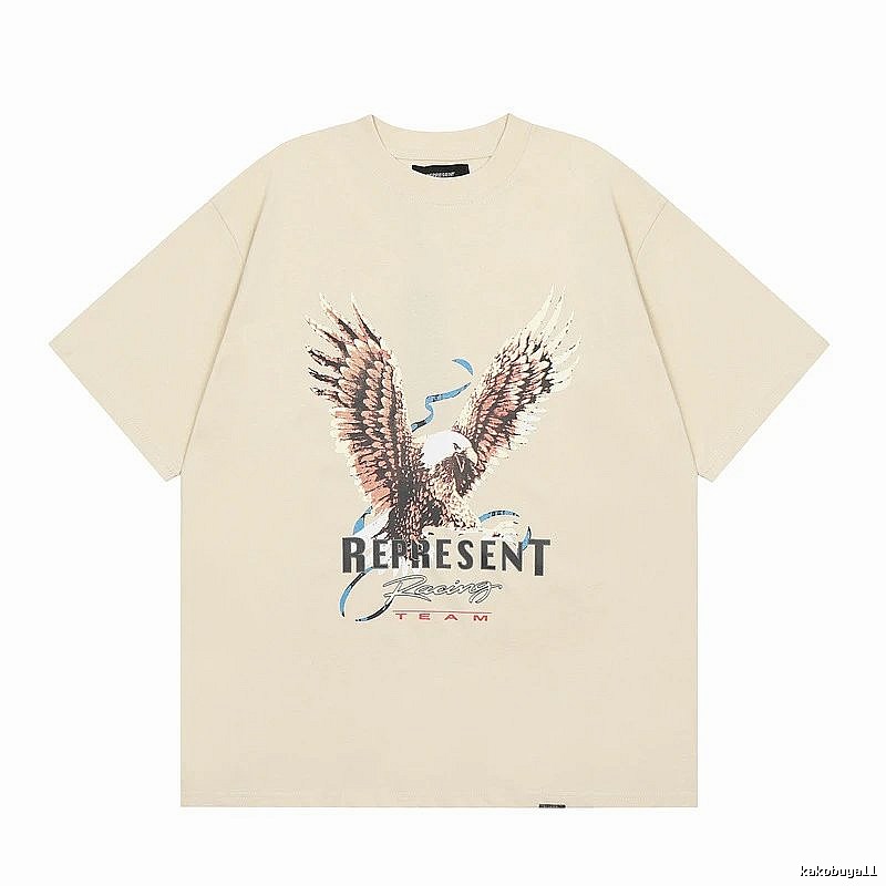 Represent Flying Eagle Vintage Beige T-Shirt