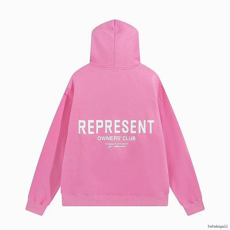 Represent Streetwear Owners Club hoodie Navy Large Represent with Logo Accent
