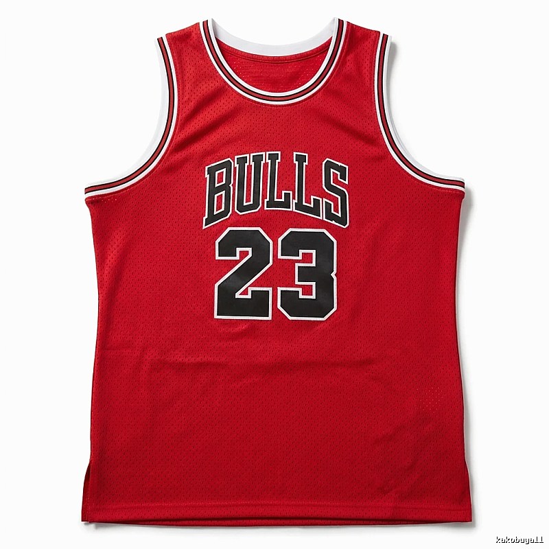 Retro-style red jersey of the Michael Jordan
