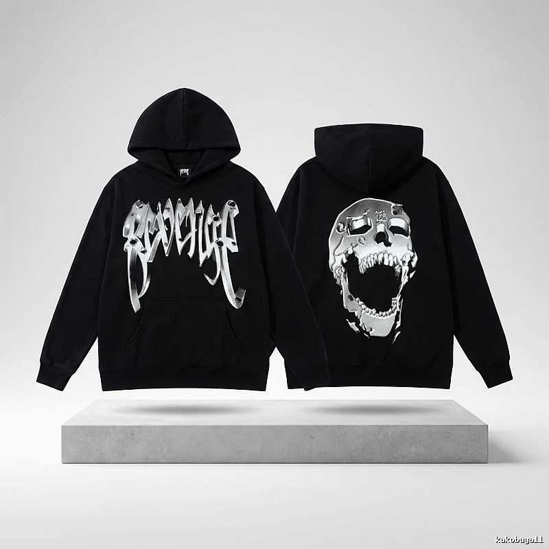 Revenge Skull Dark Style Hoodie