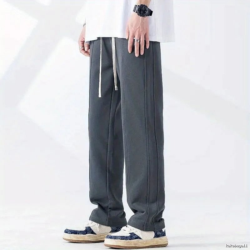 Rick Owens Casual Drawstring pants Black Relaxed Long for Streetwear Looks