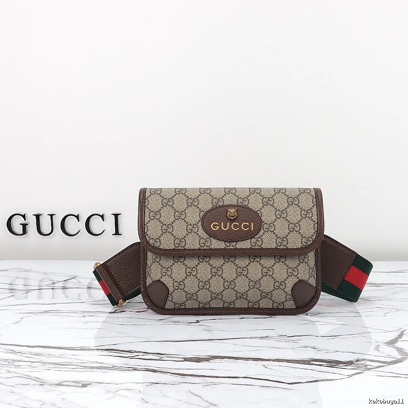 Shoulder Bag by Gucci with Beige GG Flap Shoulder Bag