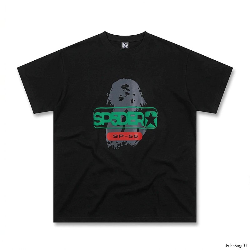 Sp5der Dark Cool Trend Short Sleeve