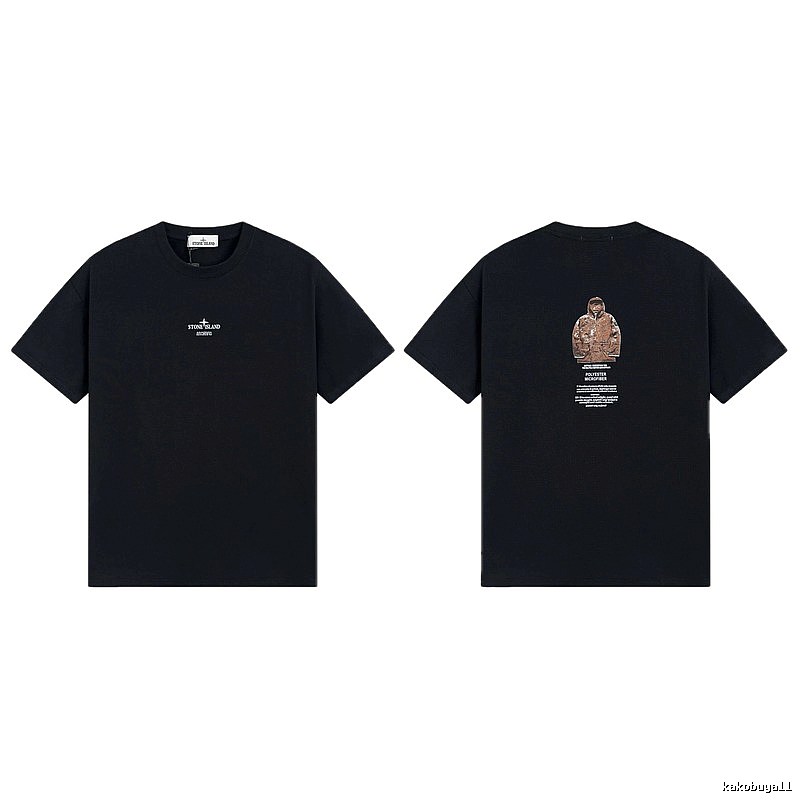 Stone Island Archive Series Street Style Black T-Shirt