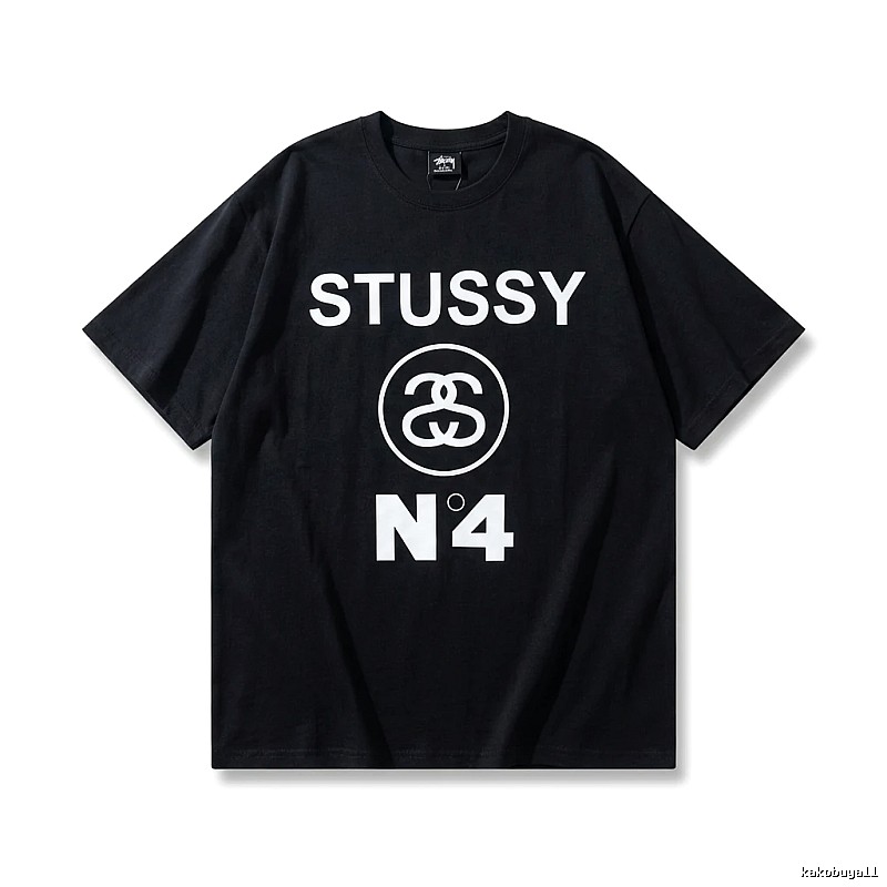 Stussy classic style black T-shirt