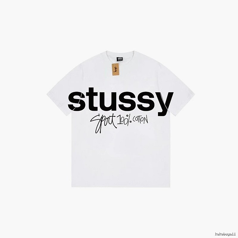 Stussy Gift Ready Graphic T-shirt Black White Stussy with Standout Detail