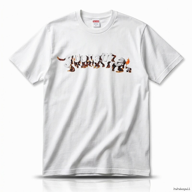 Supreme Animal Print White T-shirt
