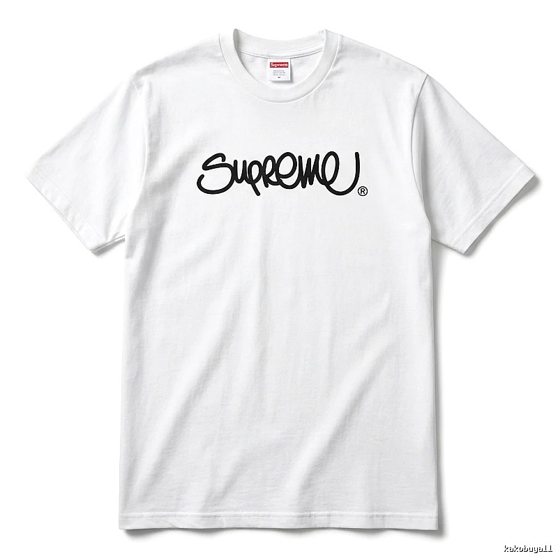 Supreme basic white T-shirt