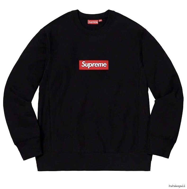 Supreme Easy Match Logo hoodie Gray Red Oversized for Everyday Use
