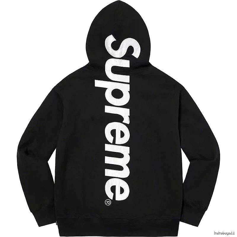 Supreme Gift Ready Logo hoodie Gray Red Oversized with Standout Detail