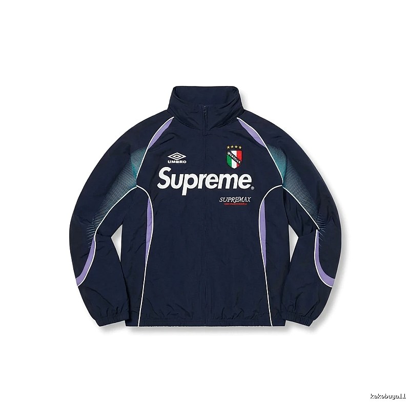 Supreme sporty dark blue jacket