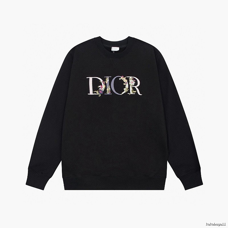Sweatshirt by Dior with Black Sweatshirt with Dior Floral