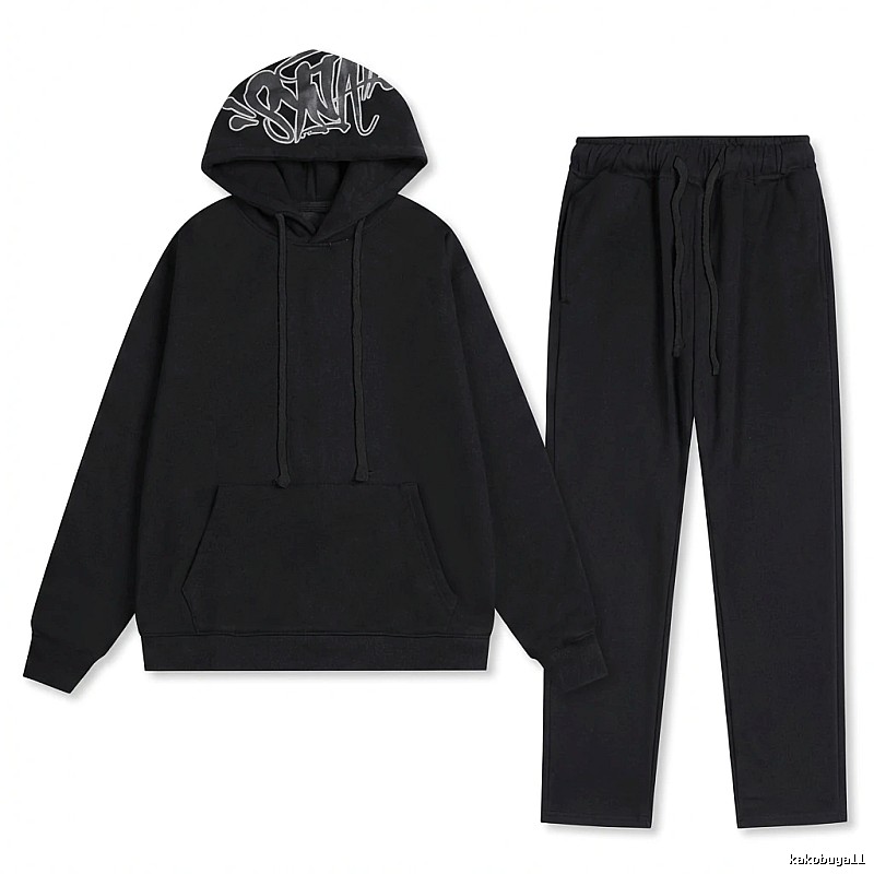 SynaWorld graffiti-style black suit