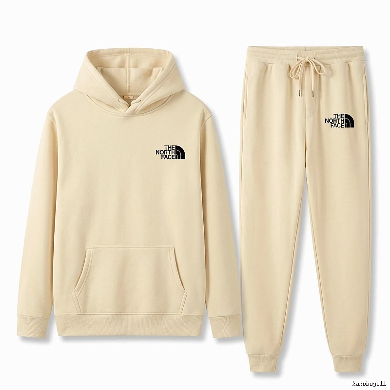 The North Face Simple Style Beige Suit