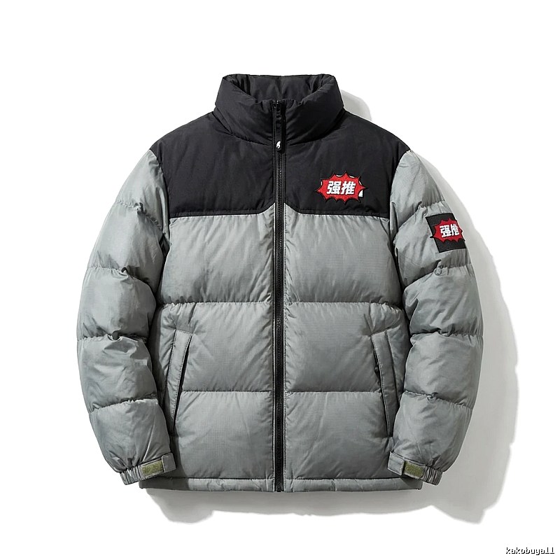 The North Face's strongly recommended Wind Grey Black down jacket