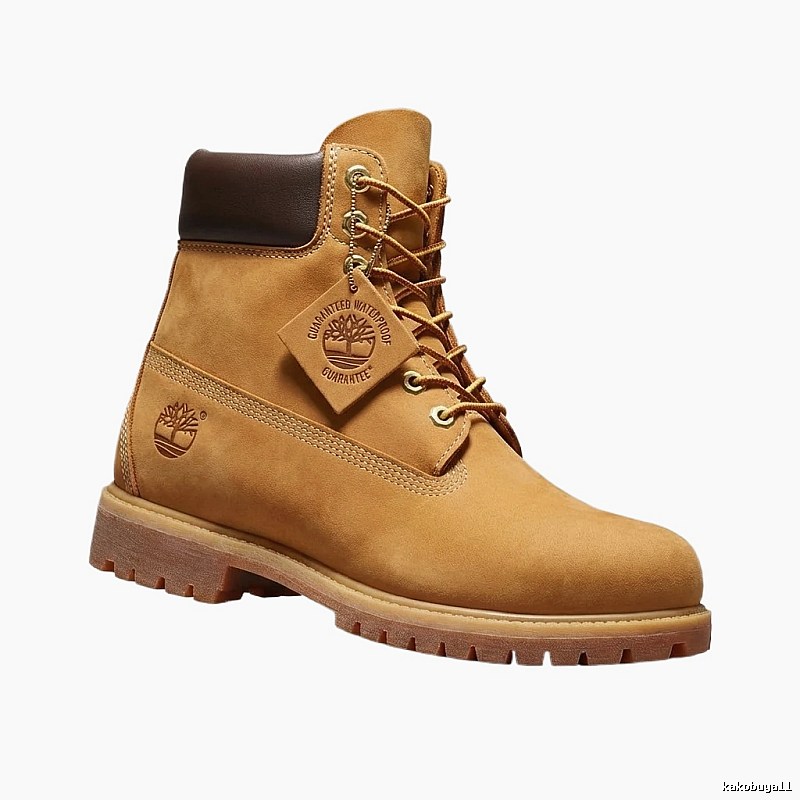Timberland classic outdoor-style yellow boots