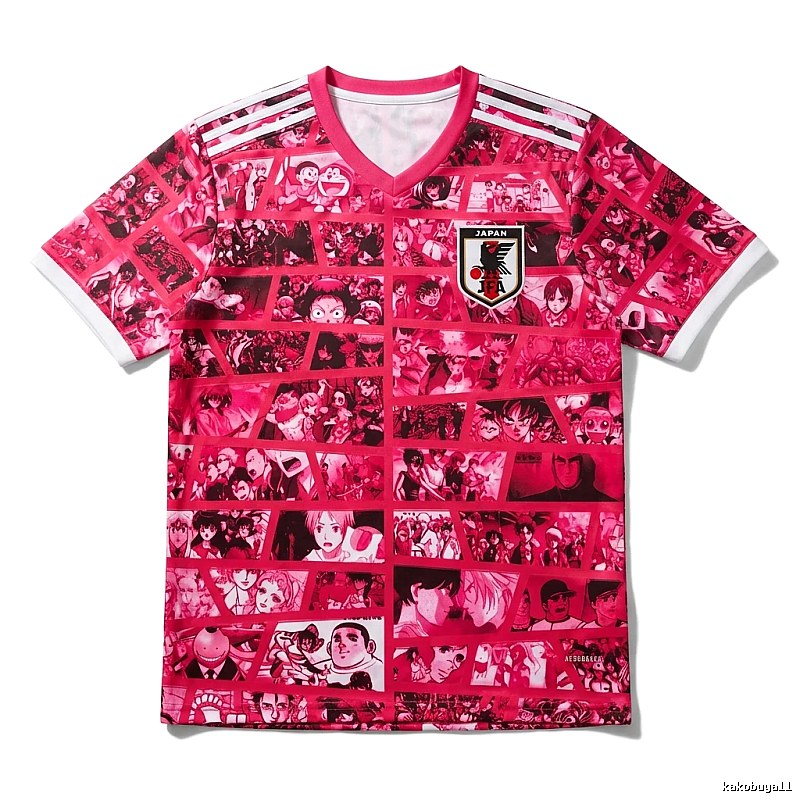 Tokyo Ghoul anime-style red short-sleeve