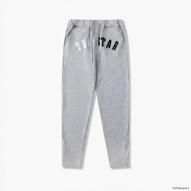 Trapstar Letter Style Grey Sweatpants