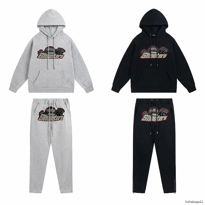 Trapstar sporty grey/black suit set