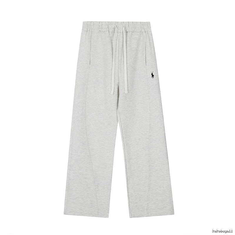 Travel RalphLauren Wide-Leg Sweatpants with small pony mark and relaxed drawstring waist