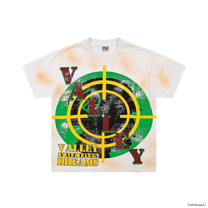Valley Dream Street Style Tie-dye Short-sleeve T-shirt