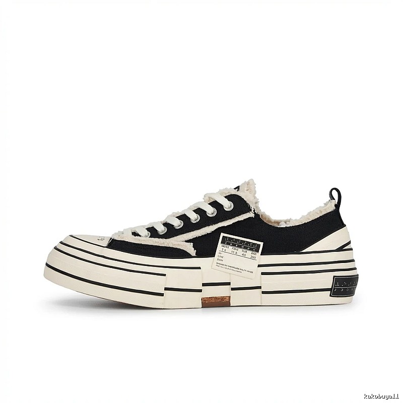 Xvessel vulcanized retro-style skate shoes