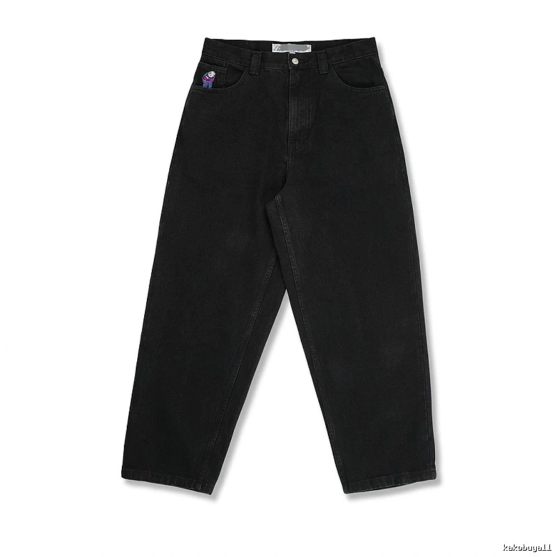 Y2K black jeans