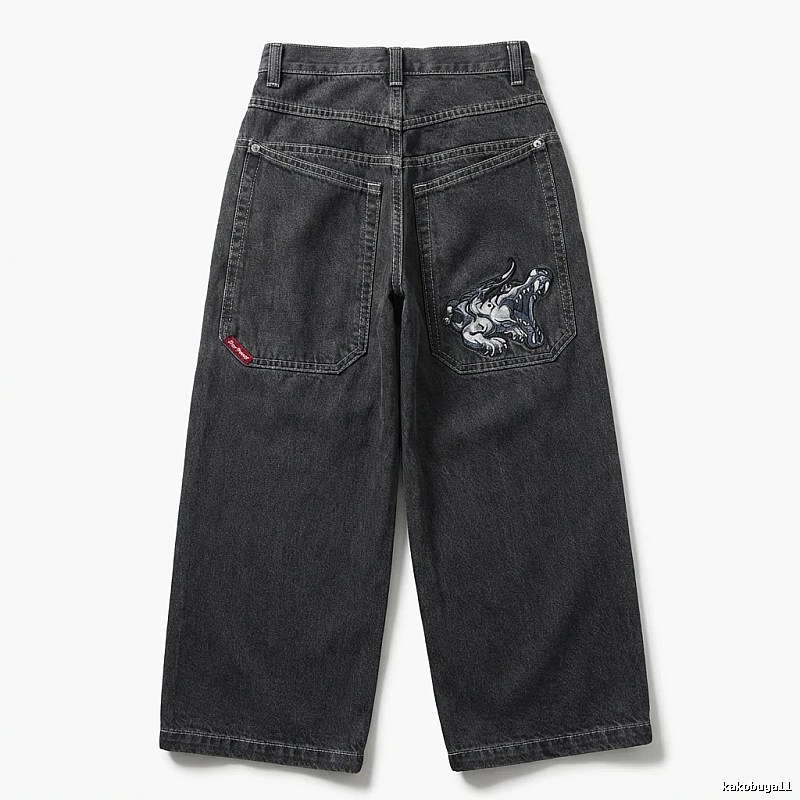 Y2K dark style jeans